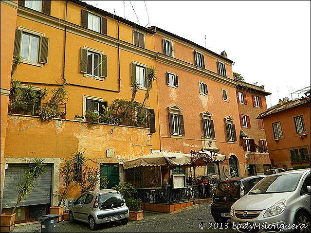 Rome : quartier du Trastevere