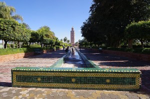 Marrakech : Koutoubia et ses jardins