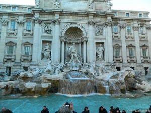 Rome : fontaine de Trevi