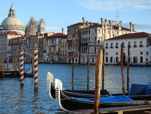 Venise : gondoles