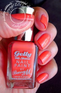 Barry M. : vernis Papaya – swatch