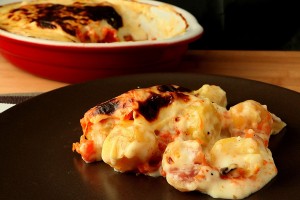 Gratin potiron et pommes de terre de ma maman