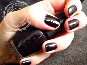 O. P. I. : vernis Lincoln park after dark – swatch