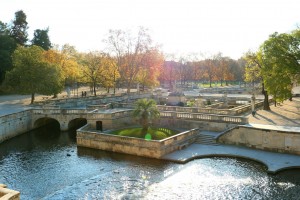 Nimes : jardins de la Fontaine