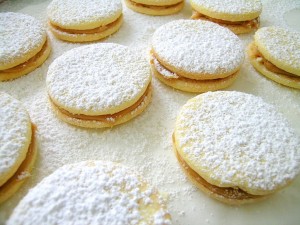 Alfajores au dulche de leche