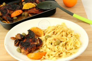 Poulet orange et cannelle