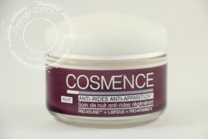 Cosmence : soin de nuit anti-rides anti-apparition