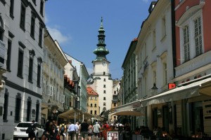 Bratislava : porte Saint-Michel