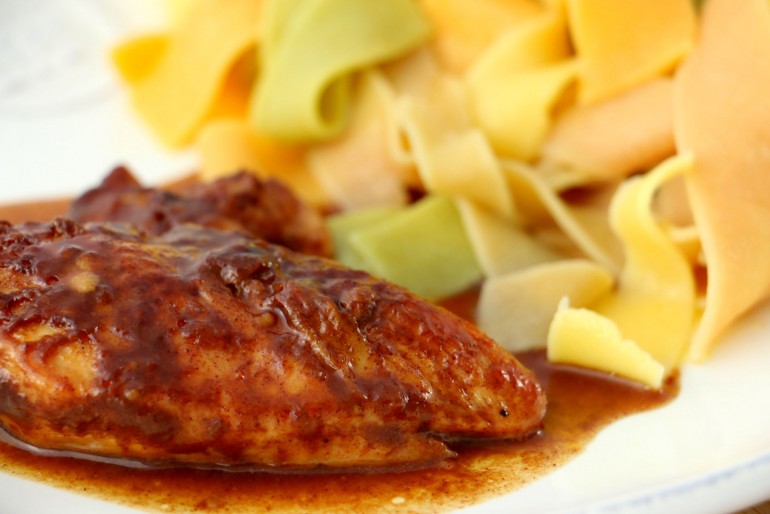 Poulet au sirop d’érable et à la cannelle