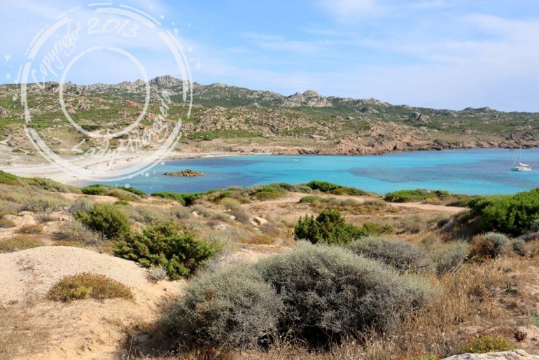 Bonifacio : plage de La Tonnara