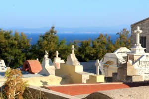 Bonifacio : cimetière marin