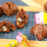 Brownie-chocolat-Carambar-amandes-5