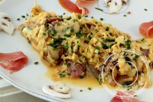 Omelette-jambon-champignons-5