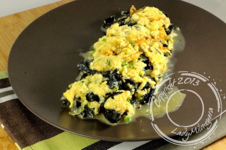 Omelette aux trompettes de la mort