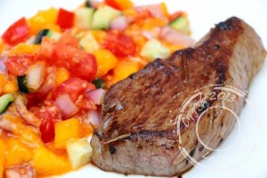 Steak-poivre-salsa-mangue-2