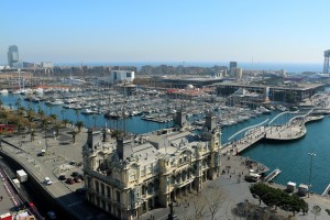 Le port olimpic à Barcelone