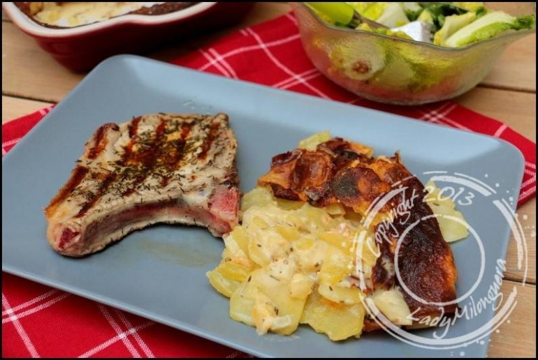 Gratin parmentier aux oignons