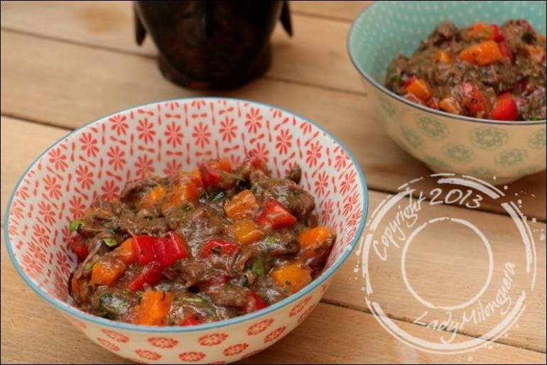 Salade thaï à la joue de boeuf