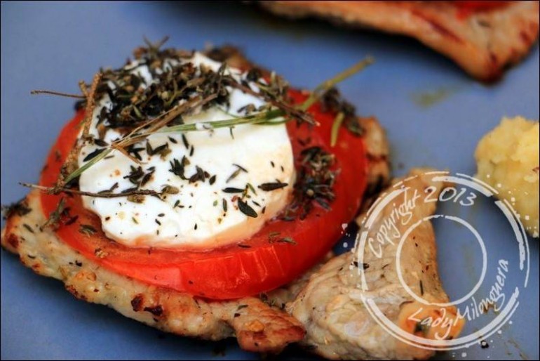 Fondant de veau au chèvre