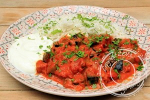 Curry-aubergines