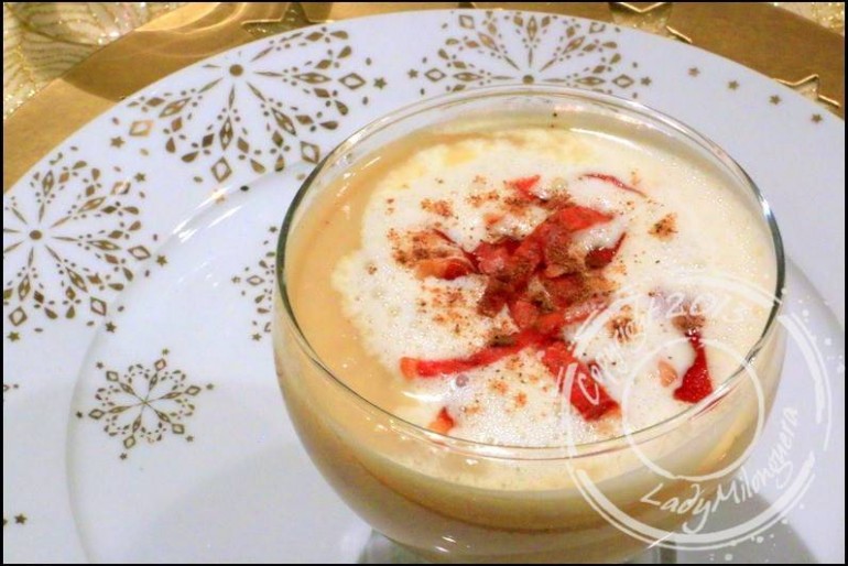 Velouté de panais au foie gras